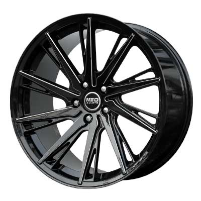 20x9 KING 5x139.7 Black Milled