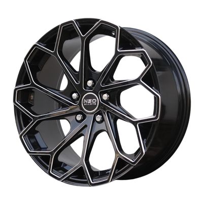 18x8.5 Poison X 5x139.7 Black Milled